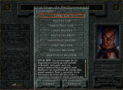 Choix de l'alignement