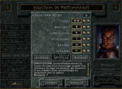 Choix des caractéristiques